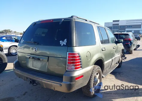 2002 Mercury Mountaineer из США, поврежденный, VIN 4M2ZU66K12ZJ39635